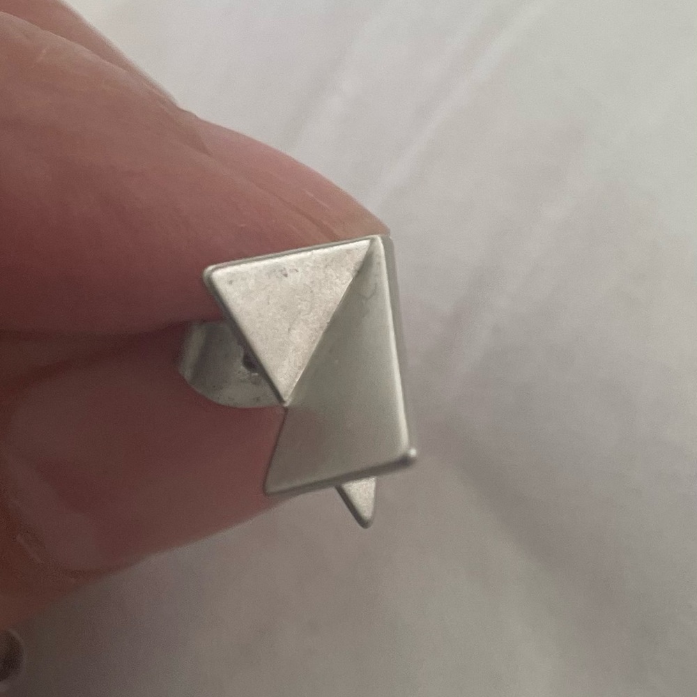 Unique silver earrings
